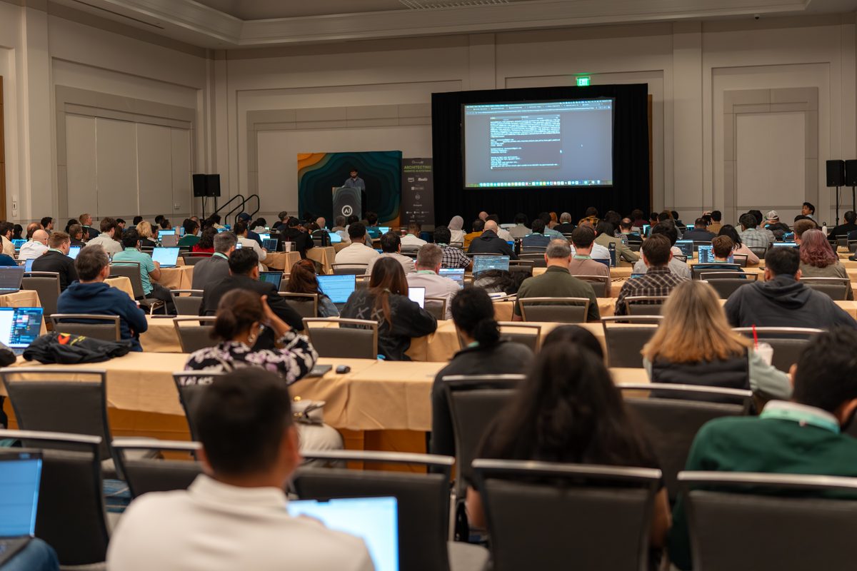 A full breakout room watching a live coding demo
